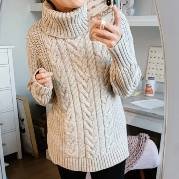 Gap Chunky Knit Aran Sweater - Picture 5 of 5